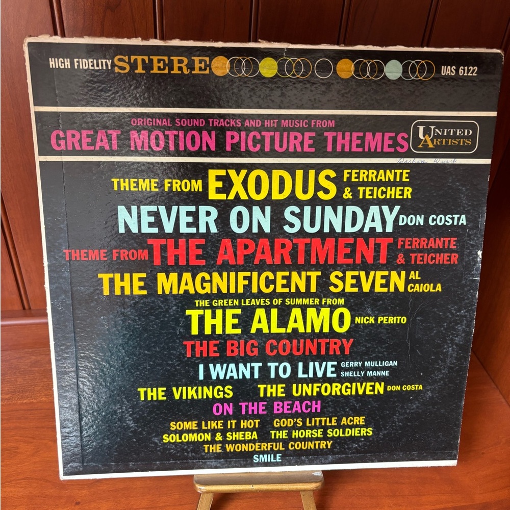 Great Motion Picture Themes Vinyl Record